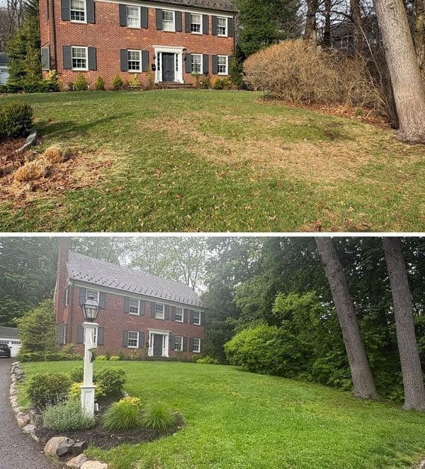 Beautiful landscaping in New Jersey